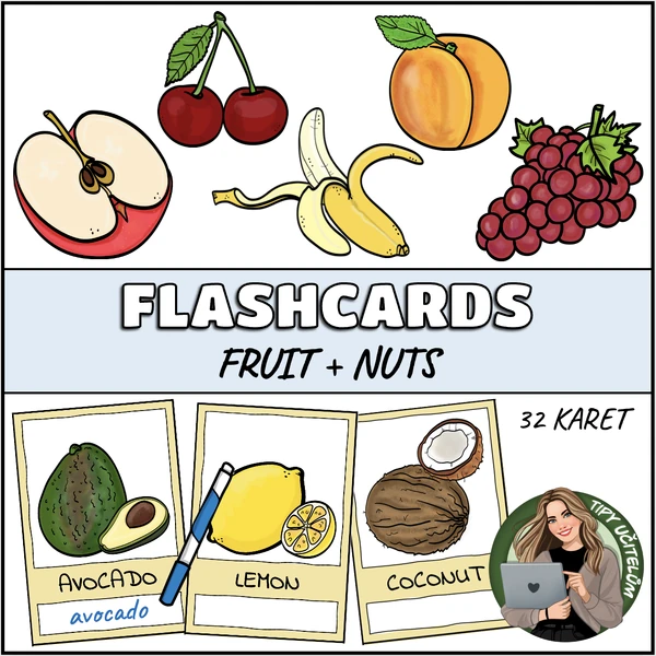 Flashcards - fruit (ovoce)