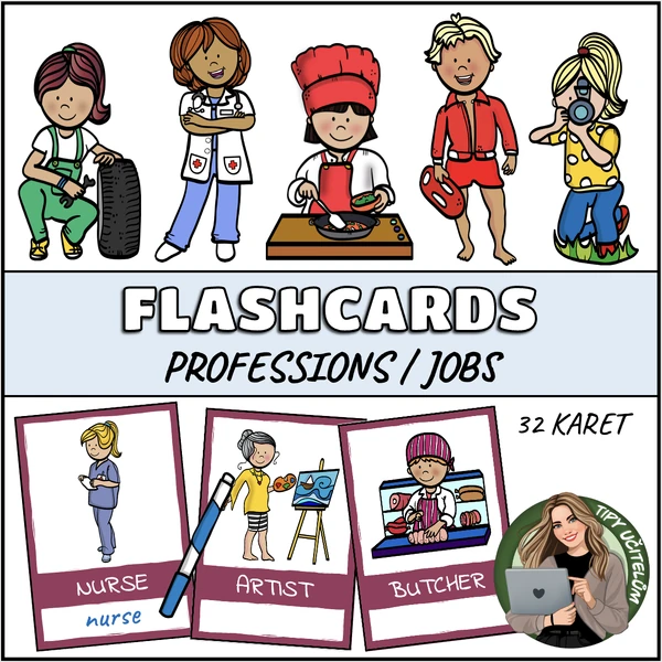 Flashcards - professions / jobs (povolání)