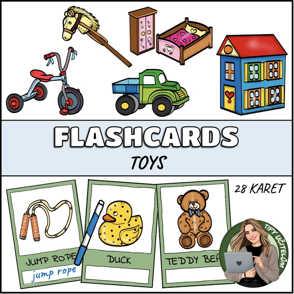 Flashcards - toys (hračky)