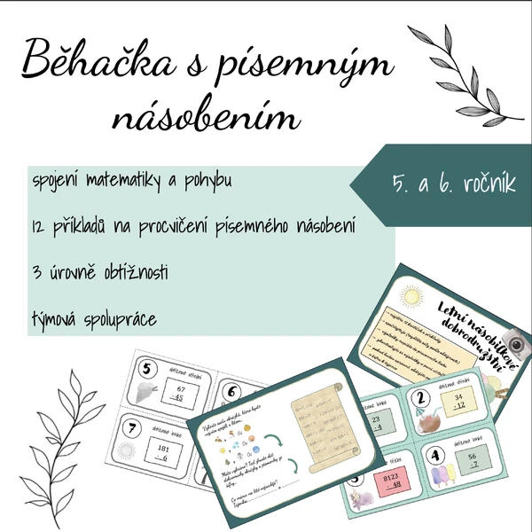 Běhačka na písemné násobení