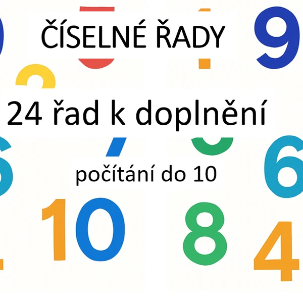 Číselné řady do 10