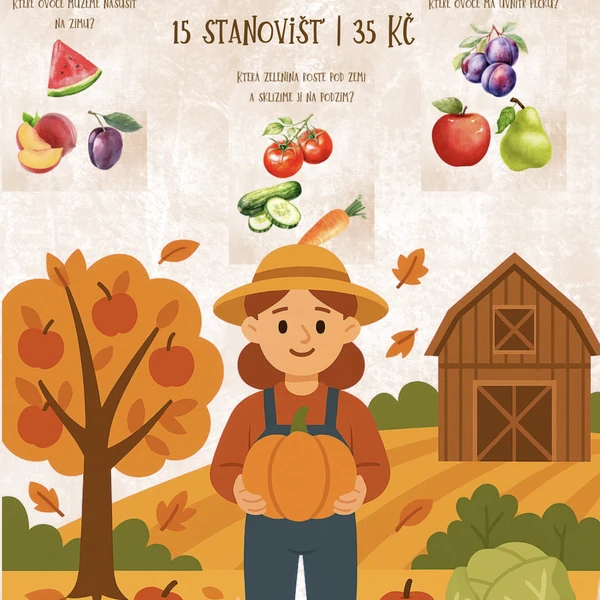 🍎 STEZKA: Podzimní sklizeň 🍂