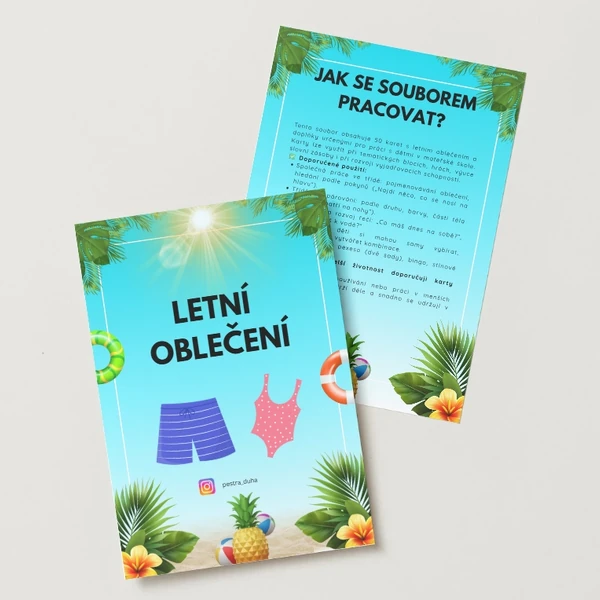 LÉTO, letní oblečení