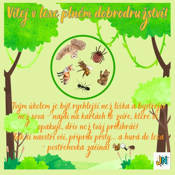  Vítej v lese plném dobrodružství! 