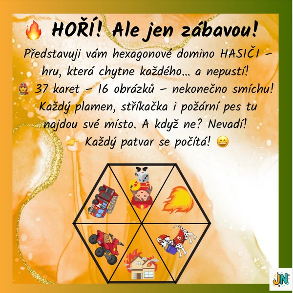 Hoří! - hexadomino 