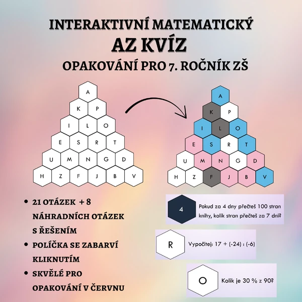 AZ kvíz - opakování 7. ročník ZŠ