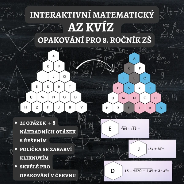 AZ kvíz - opakování 8. ročník ZŠ