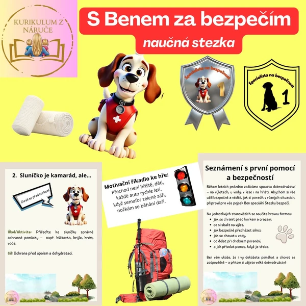 S Benem za bezpečím - naučná stezka