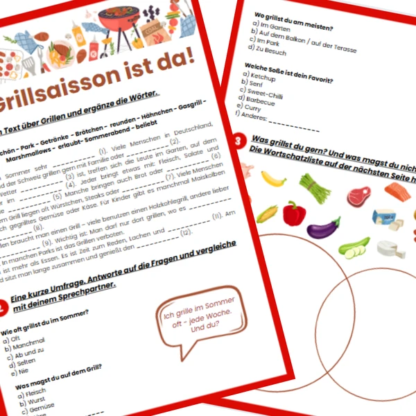 Grillsaison ist da! Grilovací sezóna začíná!