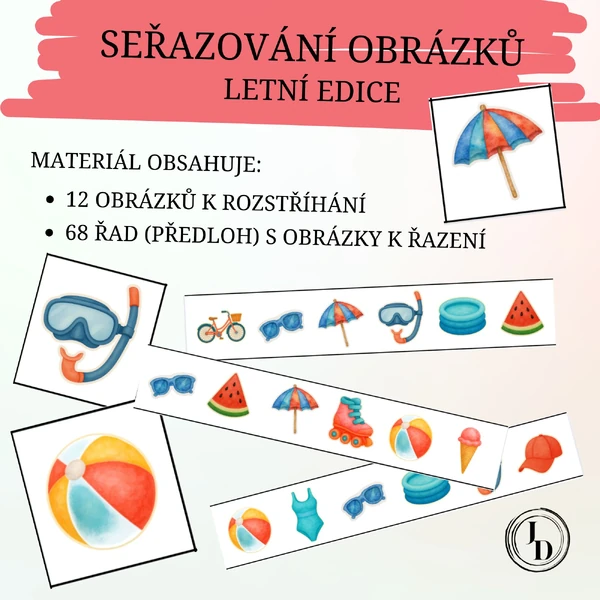 Seřazování obrázků (letní edice)