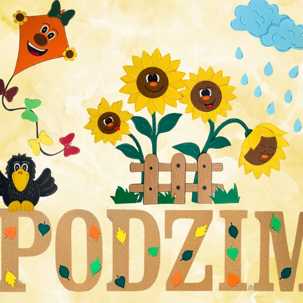 Podzim - nápis 