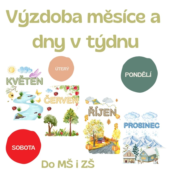 Výzdoba měsíce 📅