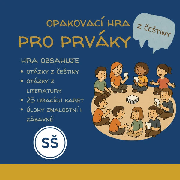 Opakovací hra: čeština pro 1. ročník SŠ