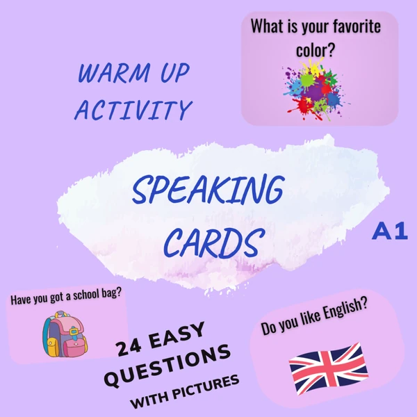 Easy Speaking Cards