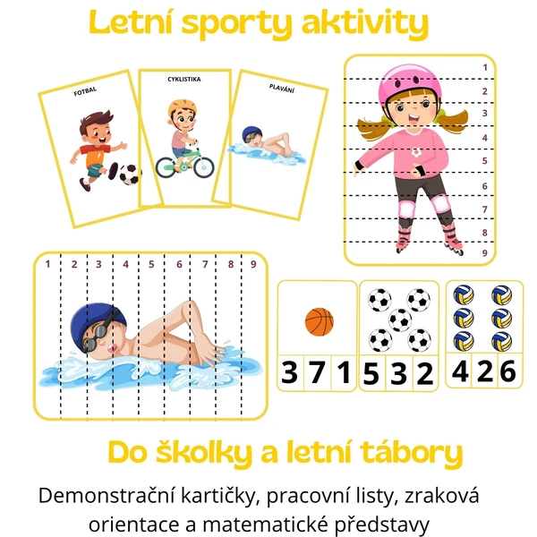 Letní sporty 🏀