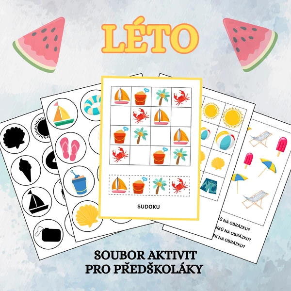 Léto - soubor aktivit