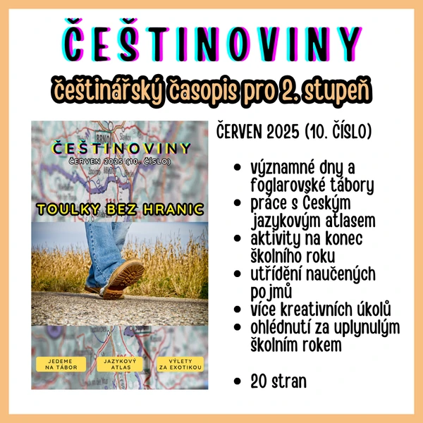 ČEŠTINOVINY 10 (červen 2025) četinářský e-časopis