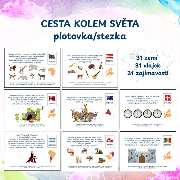Cesta kolem světa - stezka/plotovka