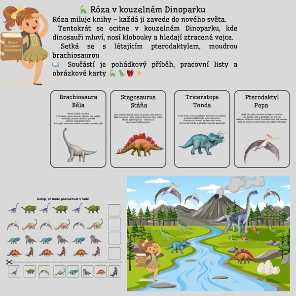 3. díl 📖 Róza v kouzelném Dinoparku 🦖🦕 🌋