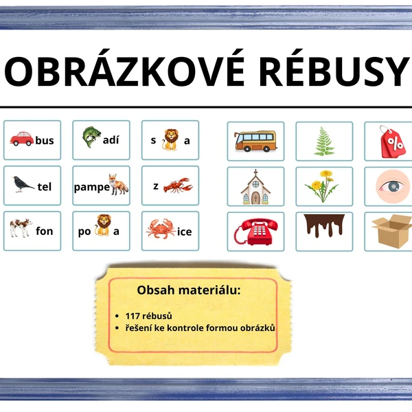 Obrázkové rébusy