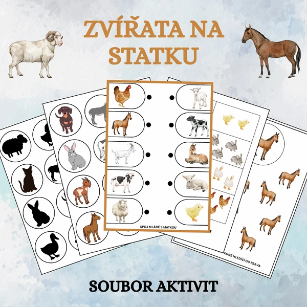 ZVÍŘATA NA STATKU