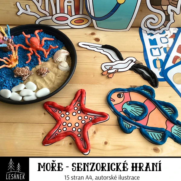 Moře - senzorické hraní