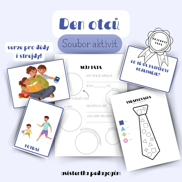 Den otců - Soubor aktivit