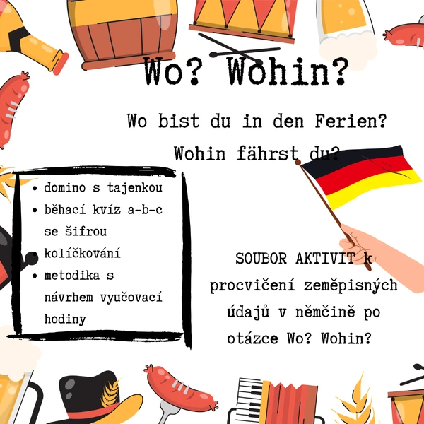 Wo? Wohin? - Wo bist du? Wohin fährst du? 
