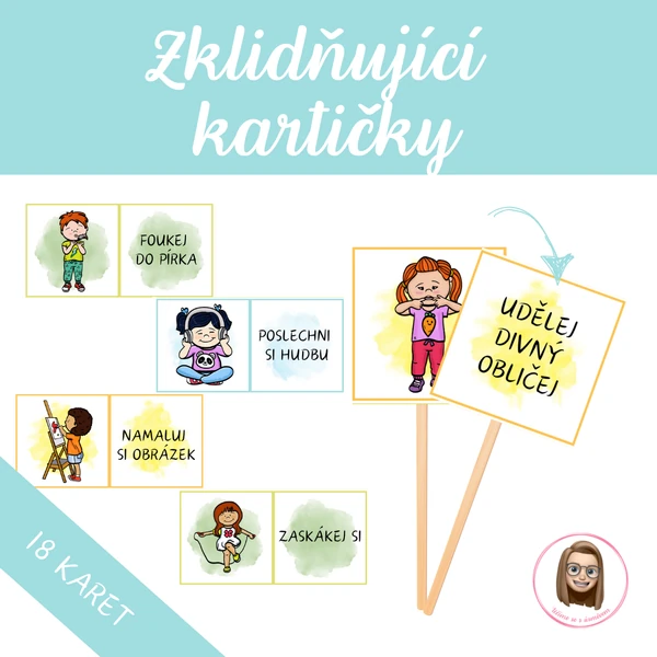 Zklidňující kartičky