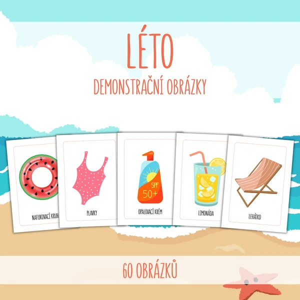 LÉTO - demonstrační obrázky