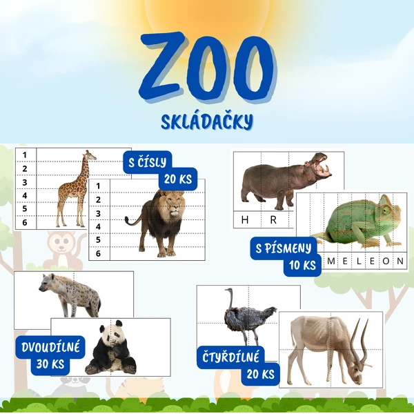ZOO - skládačky