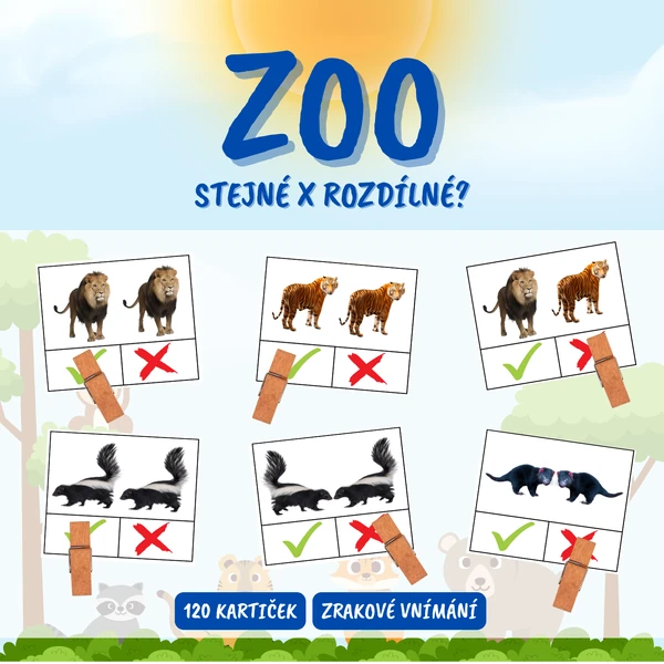 ZOO - stejné x rozdílné?