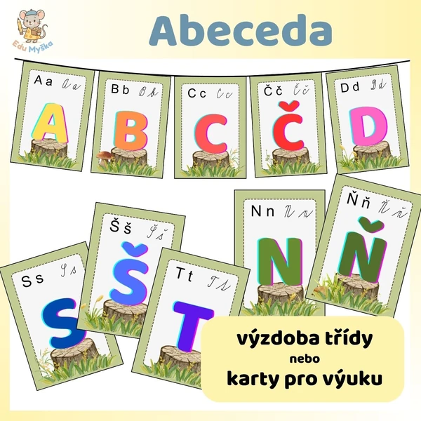 Abeceda - výzdoba třídy