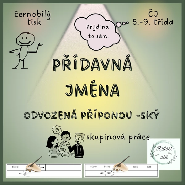 Přídavná jména odvozená příponou -ský