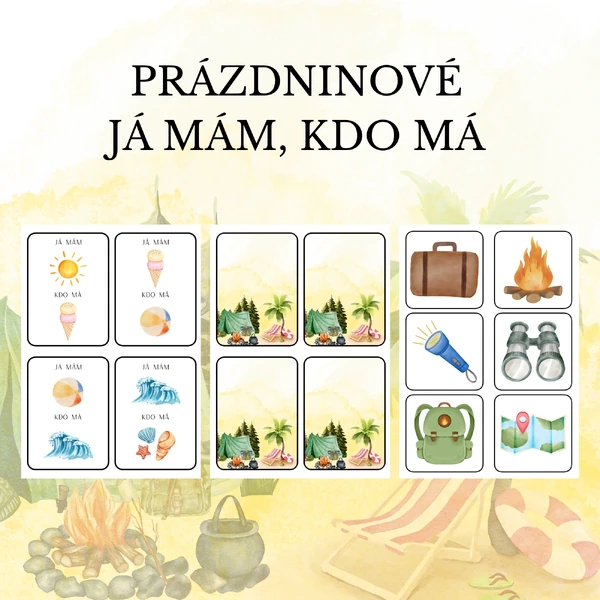 Prázdninové Já mám, kdo má?