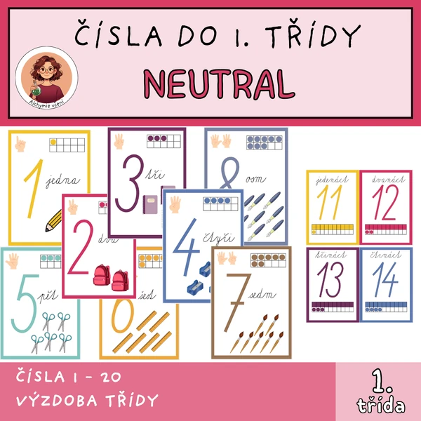 Čísla do 20 - Neutral
