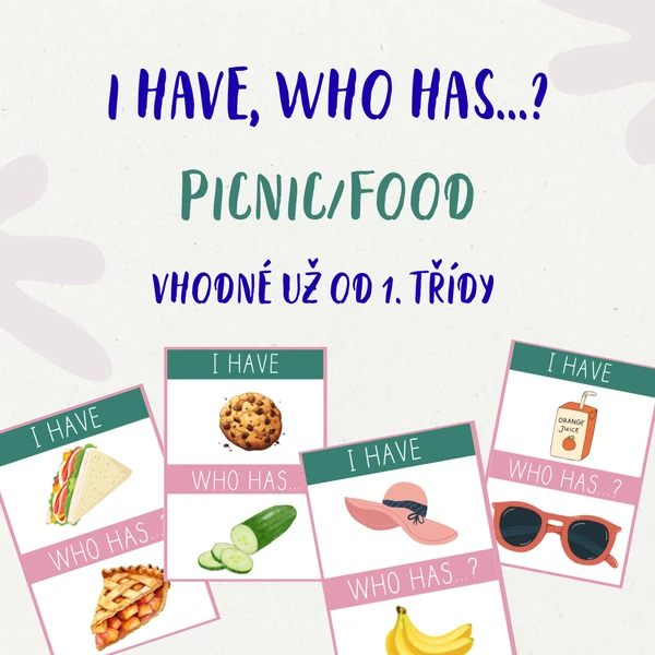 I have, who has..., Já mám, kdo má... picnic / food