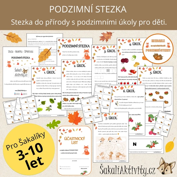 Šakalíkova trasa - PODZIMNÍ STEZKA