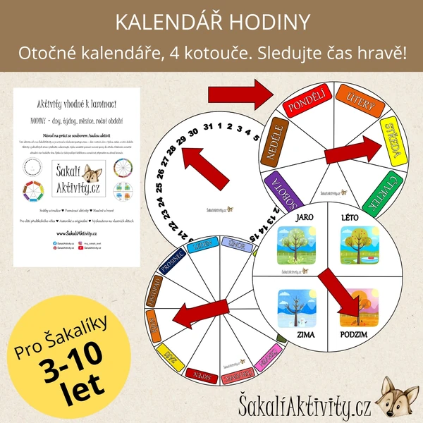  KALENDÁŘ - HODINY 