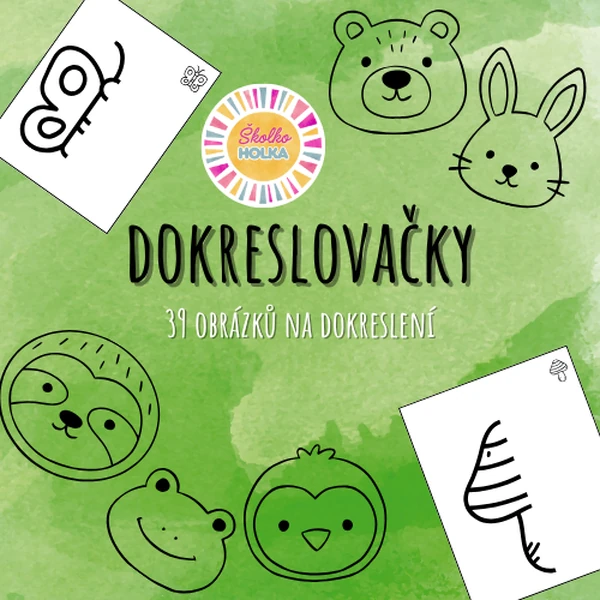 Dokreslovačky - grafomotorika