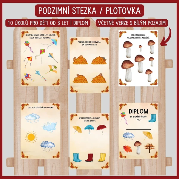 Podzimní stezka/plotovka