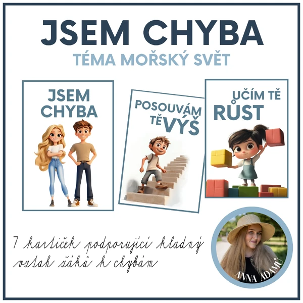 Jsem chyba - mořský svět 