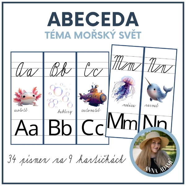Abeceda - mořský svět 