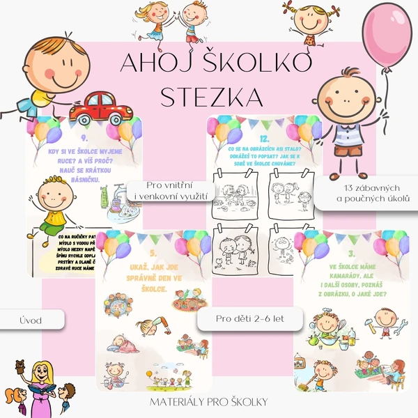 Ahoj školko - stezka