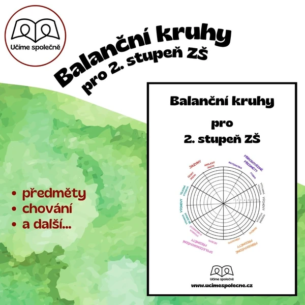 Balanční kruhy pro 2. stupeň ZŠ