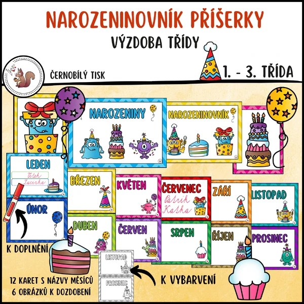 Narozeninovník příšerky