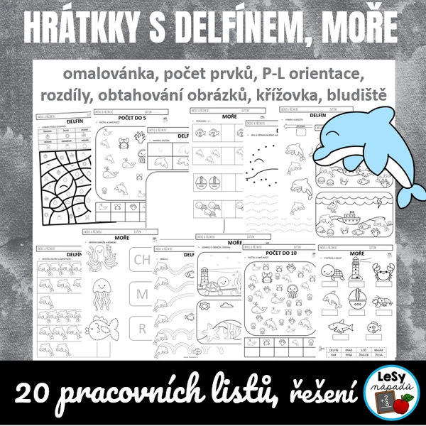 Hrátky s delfínem a moře - PL