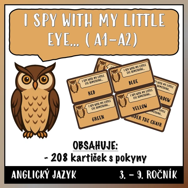 I Spy with My Little Eye...(A1-A2)