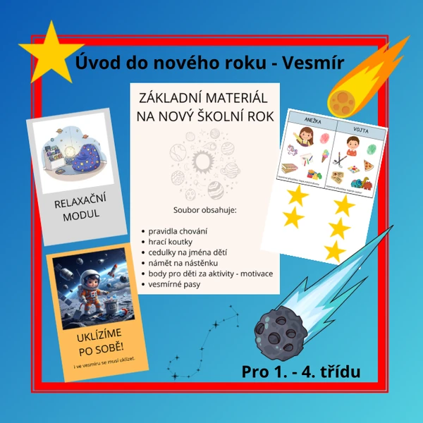 Úvod do nového roku - Vesmír
