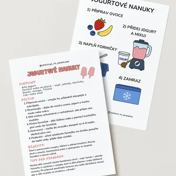 Jogurtové nanuky